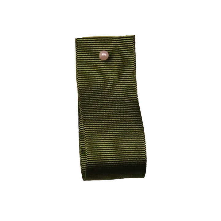 Moss Green Grosgrain Ribbon By Berisfords 9892